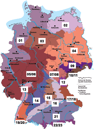 Herkunftsgebiet 851 Herkunftsgebiet 851